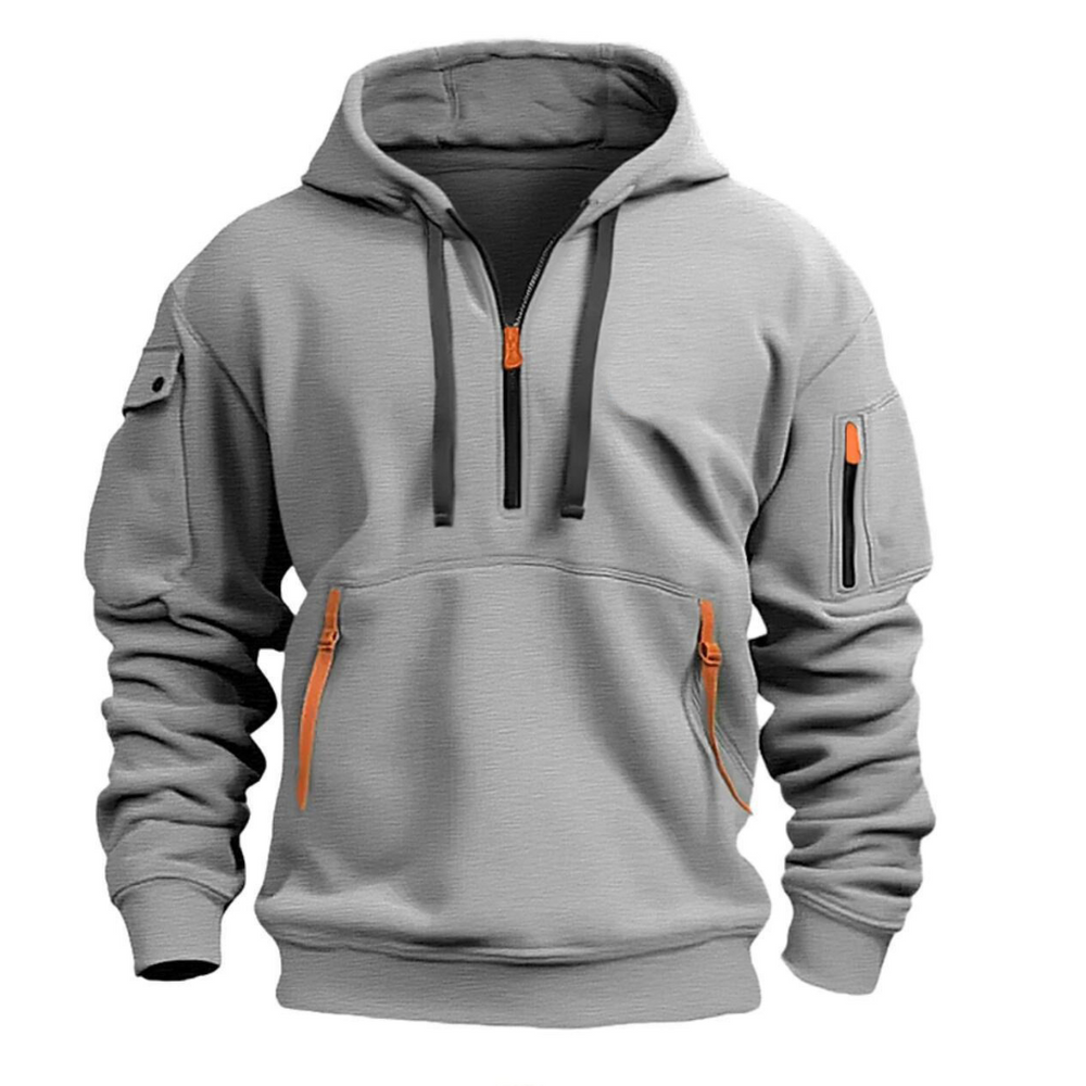 Kavren – Men’s Casual Zip Up Hoodie with Pockets