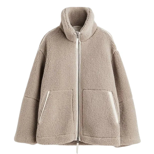 Oversized Fleece Jacket for Women Mystique Fashion
