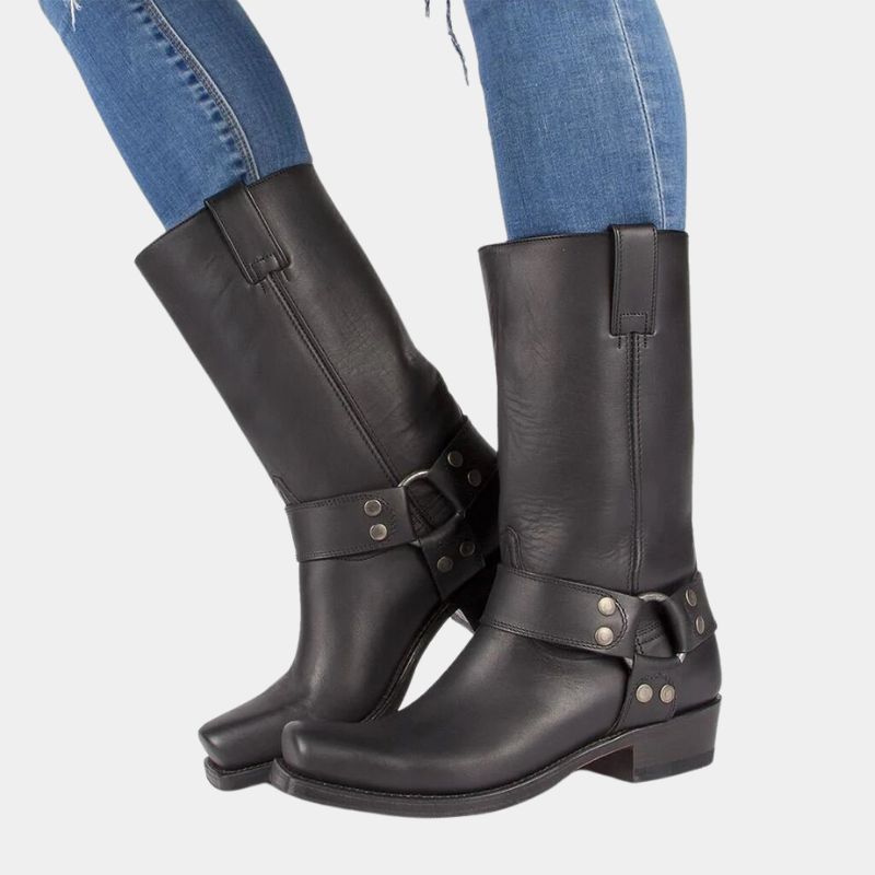Western Cowboy Boots in Vintage Look for Women