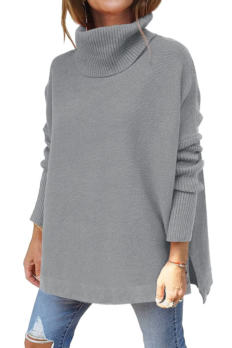 Lioré – Women’s Relaxed Fit Turtleneck Sweater