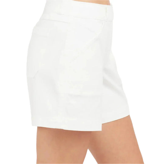 High-Waisted Straight-Leg Shorts for Women