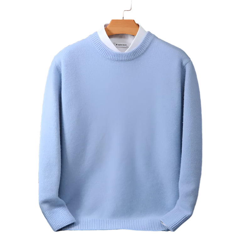 William – Men’s Solid Cashmere Sweater