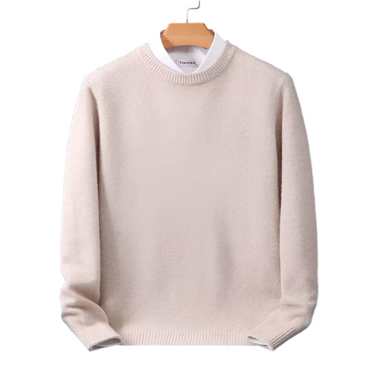William – Men’s Solid Cashmere Sweater