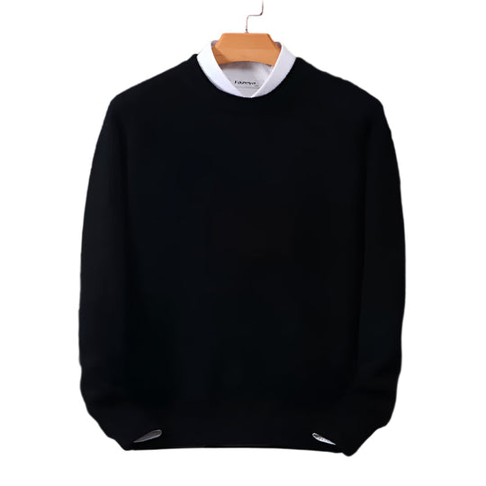 William – Men’s Solid Cashmere Sweater