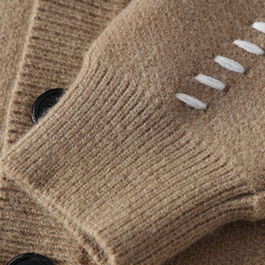 Knitted Cardigan Sweater for Men