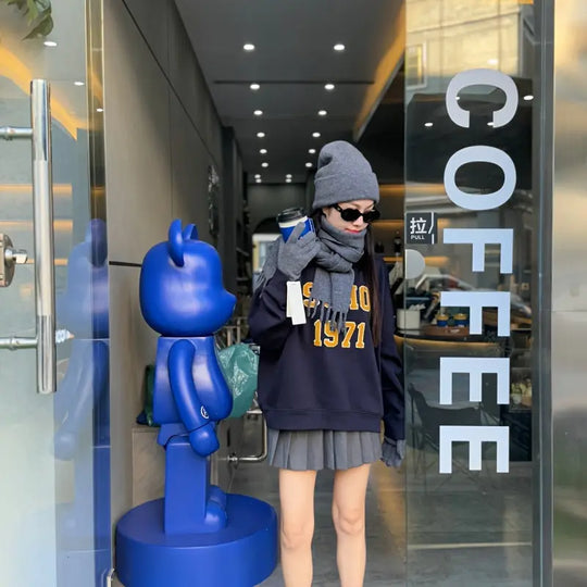 Knitted Elastic Beanie Hat for Unisex Azzoria