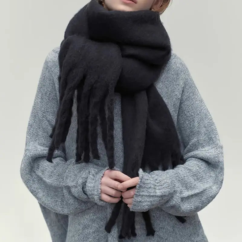Knitted Winter Scarf for Women Azzoria