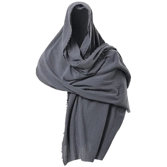 Linen Wanderer Cloak for Men Azzoria