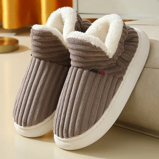 Lily – Pantofole Calde da Donna con Morbido Pile Sherpa e Suola Antiscivolo