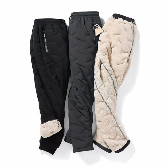 Logan – Men’s Thermal Winter Jogger Pants with Fleece Lining