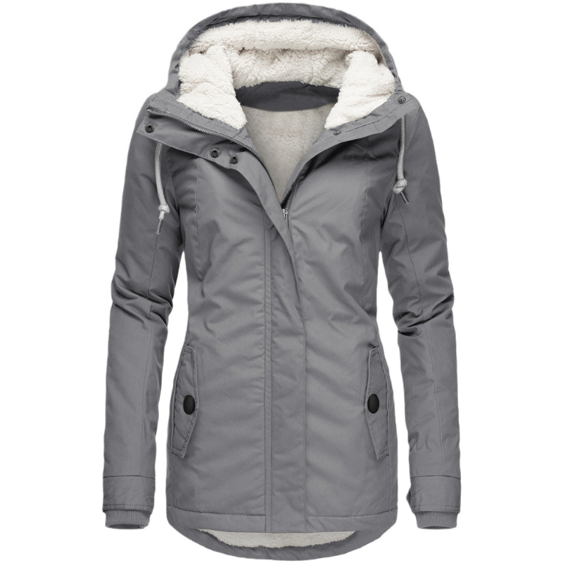 Long Hooded Winter Jacket for Women