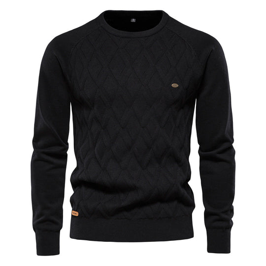 Long Sleeve Knit Sweater for Men