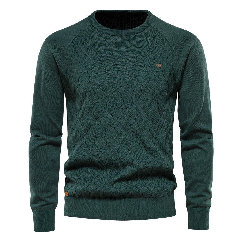 Long Sleeve Knit Sweater for Men
