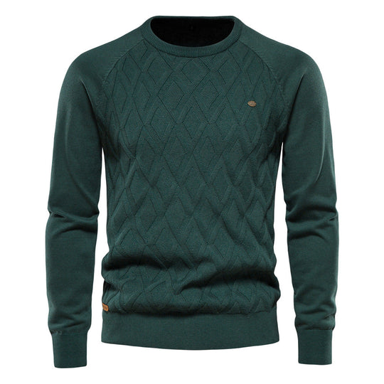 Long Sleeve Knit Sweater for Men