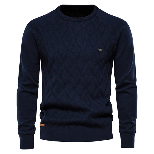 Long Sleeve Knit Sweater for Men