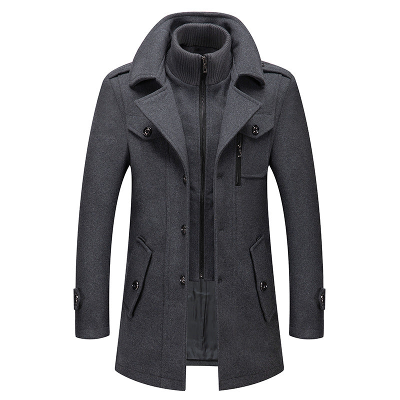 Long Winter Coat for Men