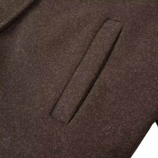 Loose Fit Plus Size Coat for Women Azzoria