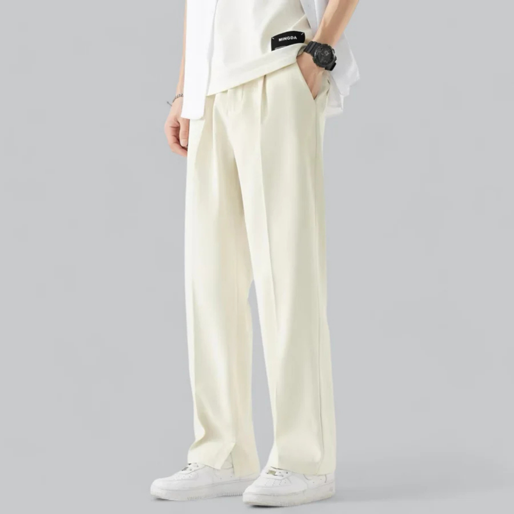 Loose Fit Wide Leg Pants for Men