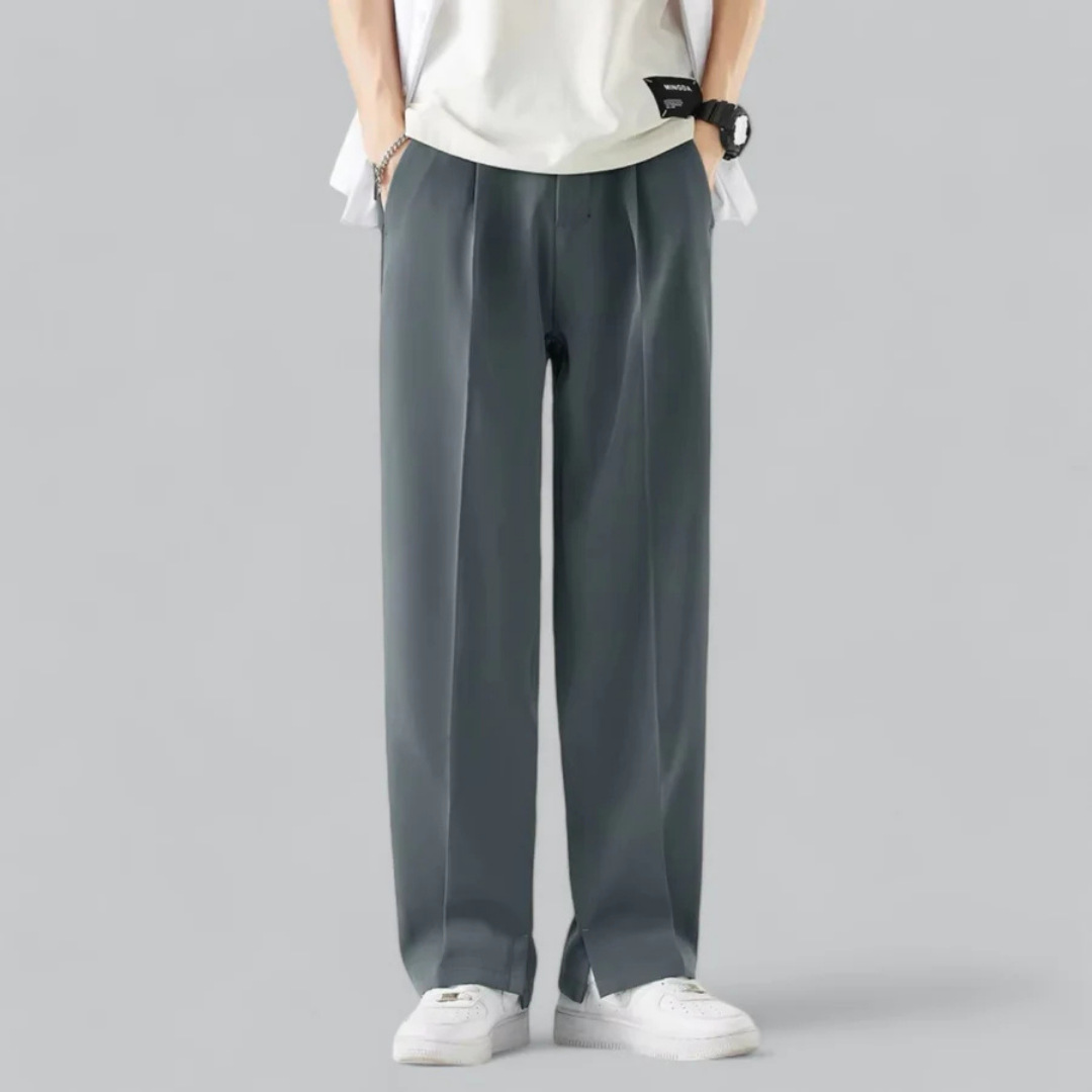 Loose Fit Wide Leg Pants for Men