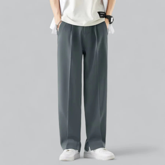 Loose Fit Wide Leg Pants for Men