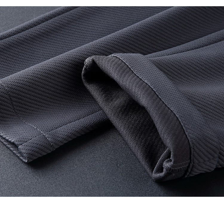 Zip Jacket and Joggers Set – Tapered Leg Fit & Textured Finish for Men