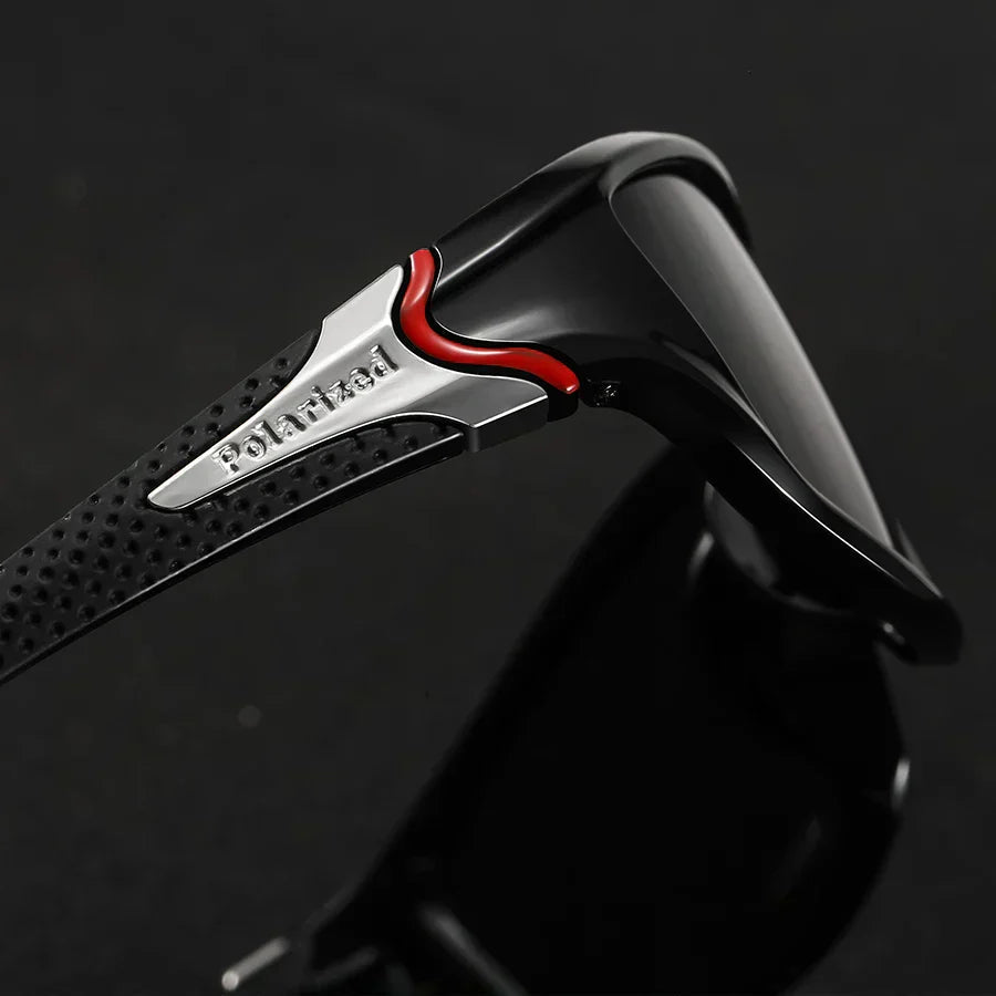 Mirrored Wraparound Sunglasses for Men