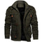Multi-Pocket Military Jacket for Men
