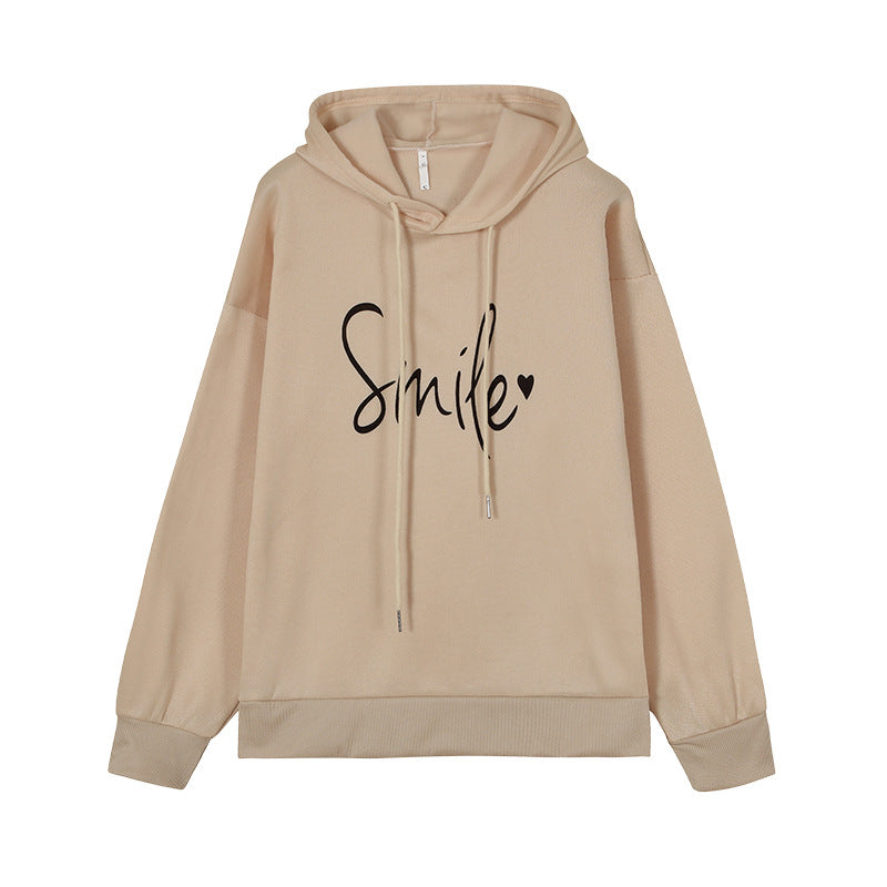 Printed Pullover Hoodie for Women
