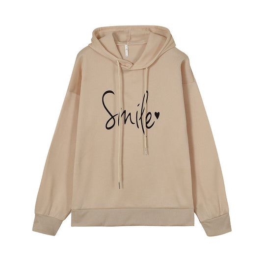 Printed Pullover Hoodie for Women