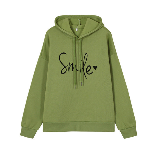 Printed Pullover Hoodie for Women