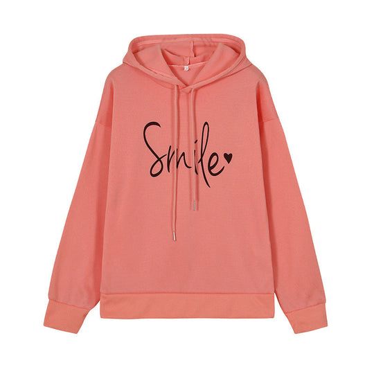 Printed Pullover Hoodie for Women