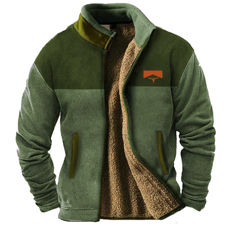Oliver – Men’s Fleece Sweatshirt with Thermal Lining