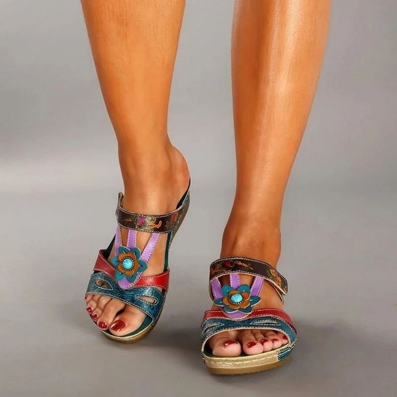 Open-Toe Strap Sandals for Women