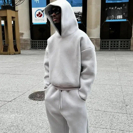 Oversized Pullover Hoodie for Men Azzoria