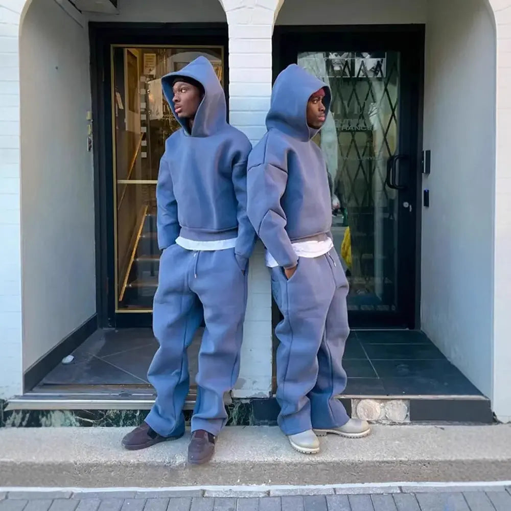 Oversized Pullover Hoodie for Men Azzoria