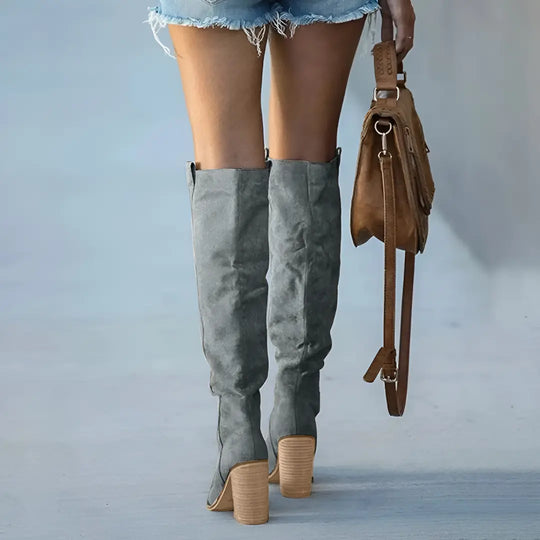 Padded Insole Knee-High Boots for Women Azzoria