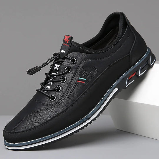 Patent Leather Oxford Shoes for Men