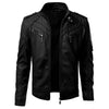 Quilted Zip-Up Jacket for Men Azzoria