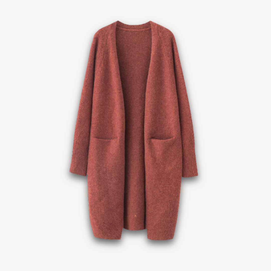 Grace – Women’s Long Cashmere Cardigan