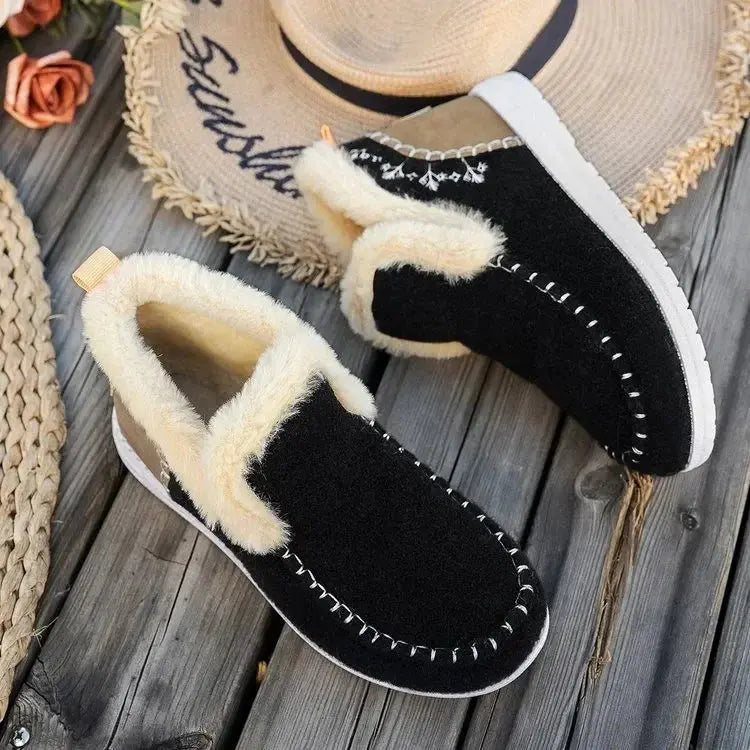 Warm Fluffy Winter Boots for Women Azzoria