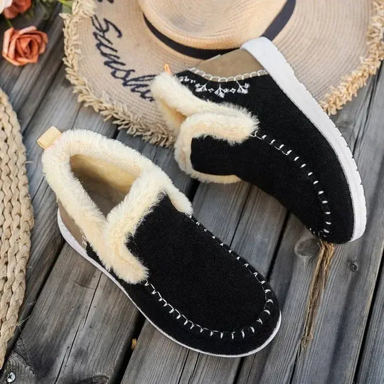 Warm Fluffy Winter Boots for Women Azzoria