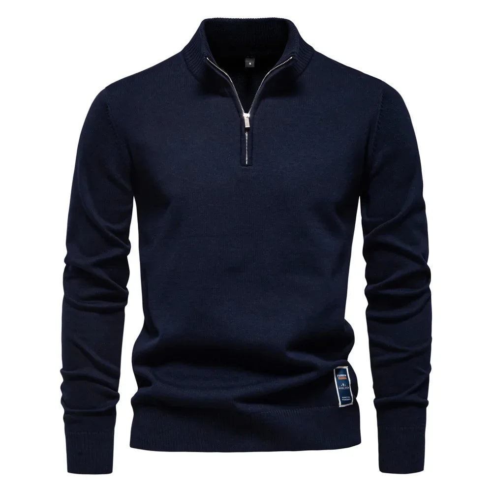 James – Men’s Classic Half-Zip Sweater