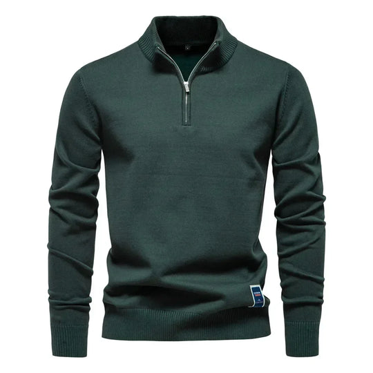 James – Men’s Classic Half-Zip Sweater