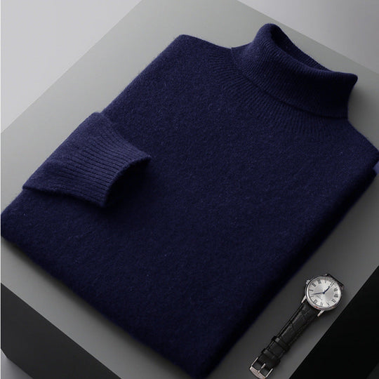 Ethan – Men’s Wool Turtleneck Sweater