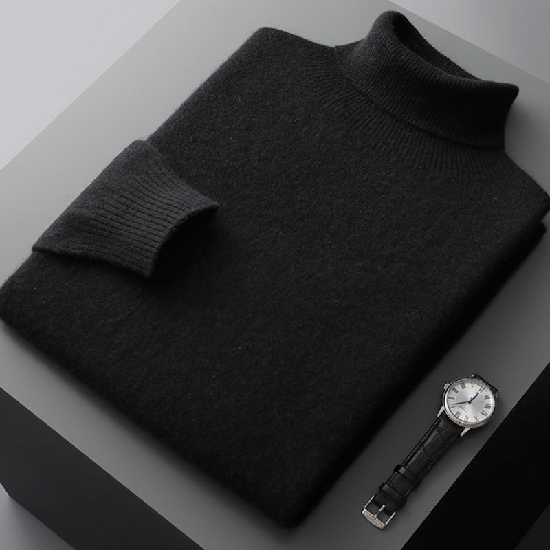 Ethan – Men’s Wool Turtleneck Sweater