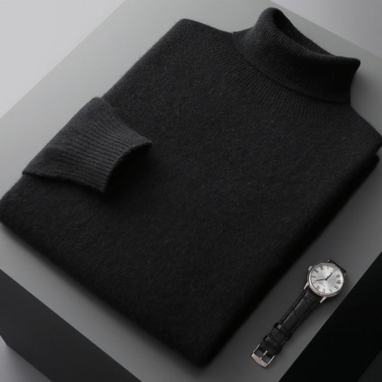 Ethan – Men’s Wool Turtleneck Sweater