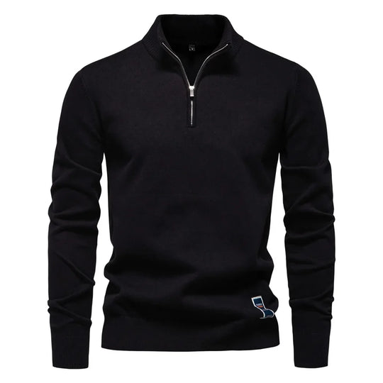 James – Men’s Classic Half-Zip Sweater