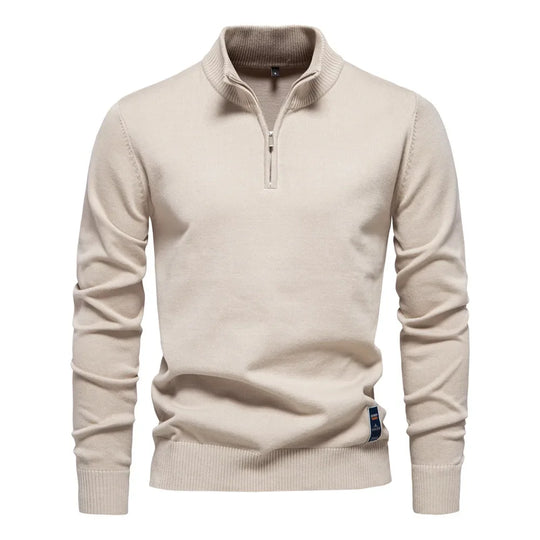James – Men’s Classic Half-Zip Sweater