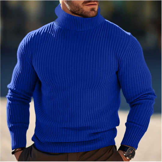 Oliver – Men’s Soft Knit Turtleneck Sweater
