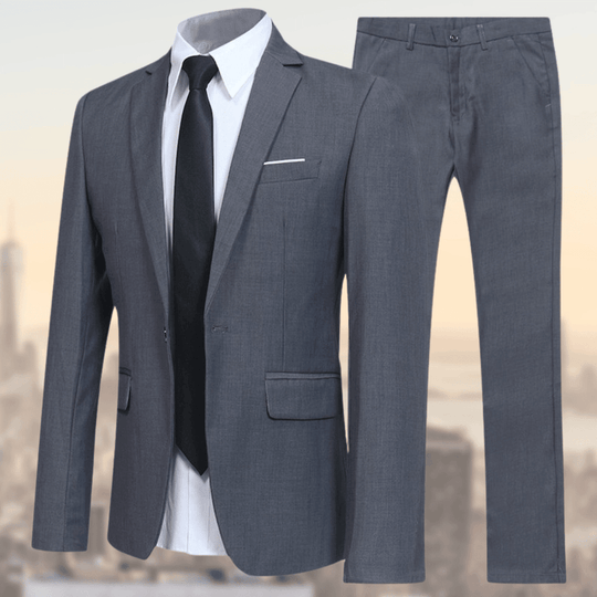 Slim Fit Two-Piece Suit for Men